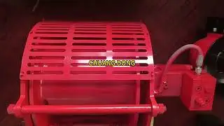 High Speed 6 12 20 Ton Hydraulic Truck Winch With orbit Hydraulic Motor