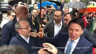 Il Premier Conte a Manfredonia 4 maggio 2019