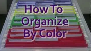 Color Coding - How To Organize By Color