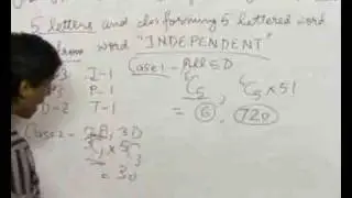 Permutation and Combination - Problem Solving 1