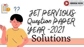 JET EXAM PREVIOUS YEAR QUESTION PAPER SOLUTION 2021 #jetexam / Biology