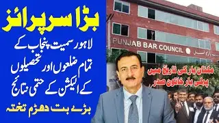 PTI vs PML-N - Lawyers, Punjab District Bars Final Results (Jan 10, 2026)