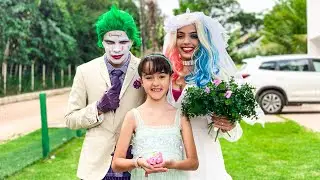 O CASAMENTO DA ARLEQUINA E DO CORINGA!