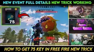 Boss Event 75 Token Key Kaise Le? | Spooky Treasures Event Free Fire | FF BOSS EVENT FULL DETAILS