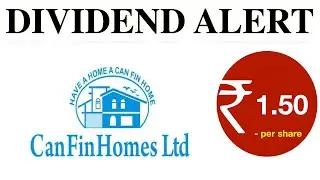 CAN FIN HOMES Dividend 2022 Alert  #shorts