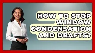 How To Stop Window Condensation And Drafts? - Explaining Household Mysteries