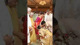 Ys Jagan and Bharatamma couple attended the wedding celebrations held in Chennai