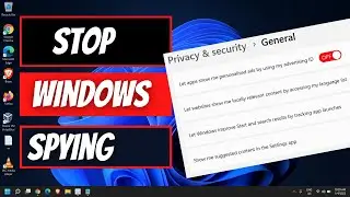 How To Disable Windows 11's Tracking Features