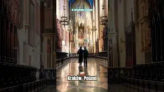 Inside 17th Century Baroque Polish🇵🇱 Church💯#travel #polska #explore #poland #trending #ytshorts