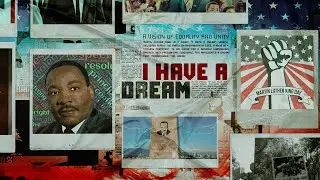 Honoring Martin Luther King Jr.: A Dynamic Motion Graphics Tribute