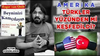 Beyninizi Kam&ccedil;ılayın, Amerika T&uuml;rkler Sayesinde mi Keşfedildi, Altını &Ccedil;izdiklerim-6 Kitap inceleme,