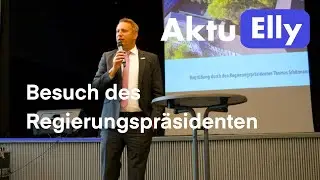 Besuch des Regierungspr&auml;sidenten