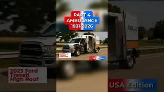 🚑 1915 &rarr; 2026 AMBULANCE EVOLUTION #BeforeAndAfter #Shorts