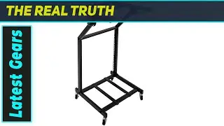 Best 12U Professional DJ Stand Rack Cart for Your Gear