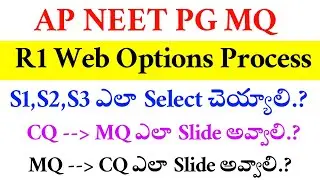 NEET PG 2024 | AP MANAGEMENT QUOTA WEB OPTIONS | PRIORITY | #neetpgexpectedcutoff