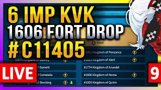 6 Imperium KVK: 1606 Fort Drop 🔥 LIVE! 🔴 #C11405 #9 #1412 #1606 #1647 #1823 #1875 #1892