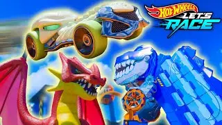 El Ultimate T-Rex Transporter se enfrenta al drag&oacute;n del Profesor Retrovisor 🐲🦖