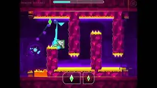 Playing Fingerdash old full version the crazy way for weirdest completion with ignore ￼damage on ￼￼￼