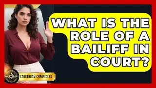 What Is The Role Of A Bailiff In Court? - Courtroom Chronicles