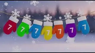 Winter Christmas Counting Ten Fun | Learn Numbers 1 to 10 | Nursery Rhymes & Kids Songs