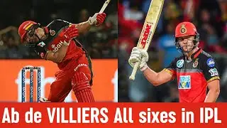 Ab de VILLIERS All sixes in IPL so far #abdevilliers #ipl #rcb #cricket #abdevilliersbatting #viral
