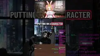 Vtuber vs irl how much is me  #vtuber #streamer #twitch