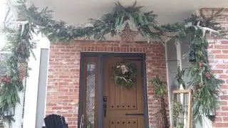 How To:  Making a Fresh Greens Garland