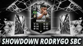 FIFA 22 SHOWDOWN RODRYGO SBC! (CHEAPEST SOLUTION - NO LOYALTY)