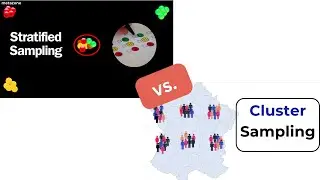 Difference Between Cluster and Stratified Sampling Explained in Hindi ( हिंदी में )