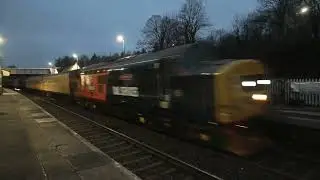 Test Train class 37's