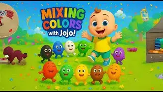 Learn Colors with JoJo's Eggs!  An Educational and Fun Rhyming Song for Kids - TICKLY Adventures