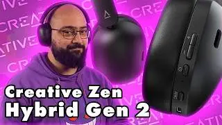 Топ бюджетни безжични слушалки с шумоподтискане - Creative Zen Hybrid Gen 2