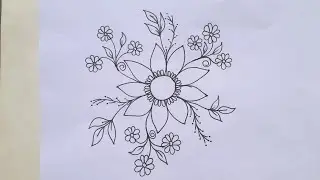Hand Embroidery Designs, 3 Beautiful Floral Embroidery Design | F Designing