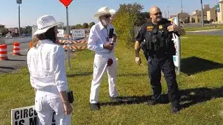 Bloodstained Men Police Encounter