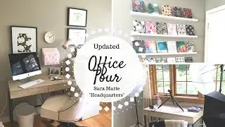 Updated Office Tour | Sara Marie 
