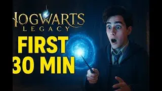 Hogwarts Legacy | First Steps Into Magic✨ | Epic Beginning Gameplay & Character Creation