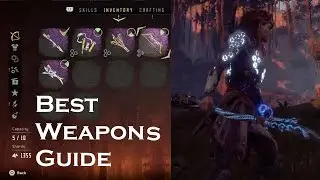Horizon Zero Dawn: Best Weapon of every Type and How to Get (Bow, Ropecaster, Sling, Blaster)