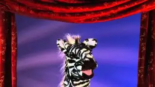 Folkmanis&reg; Zebra Stage Puppet Demo