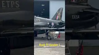 The Hawk Number one preserved at The Boscombe Down Aero Collection