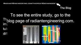 Understanding the Infrared Study of Heat Transfer Plates