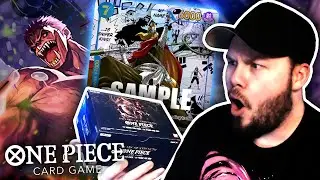 MANGA RARE PULLED! 4x ONE PIECE Card Game OP03 Pillars of Strength Opening!