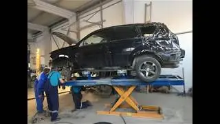 Mitsubishi Outlander. Кузовной ремонт.