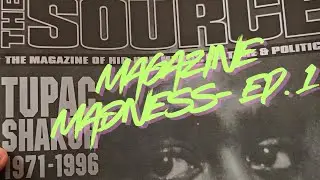 Magazine Madness- Episode 1: R.I.P. Tupac!  #2pac #hiphop #collectibles 