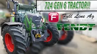 Подробный обзор трактора Fendt 724 GEN 6.