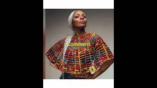 check this ankara  patches  cape#blouse #ankara #diy #fashion fashio