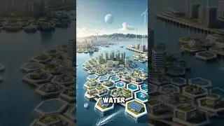 A City On Water?🤔 The Answer To Climate Change Is Here!🌊#shorts #youtubeshorts #future #edufacts