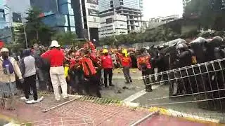 Demo Hari Buruh May Day 2019 Ricuh di Bundaran HI Sudirman