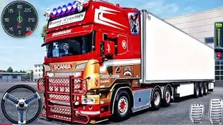 American Truck Cargo Trailer Driving 3D - Transporter Delivery Truck Simulator - Android GamePlay
