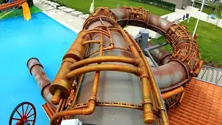 STEAMPUNK Water Slide [NEW] Steel Slide - Aquaticum Debrecen