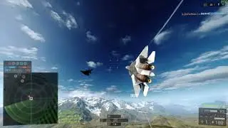 Battlefield 4 Competitive 8v8 Jet - Golmud Railway - ESF vs Legacy
